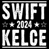 Swift Kelce 2024 Election Funny Drawstring Bag