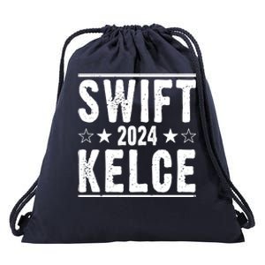 Swift Kelce 2024 Election Funny Drawstring Bag