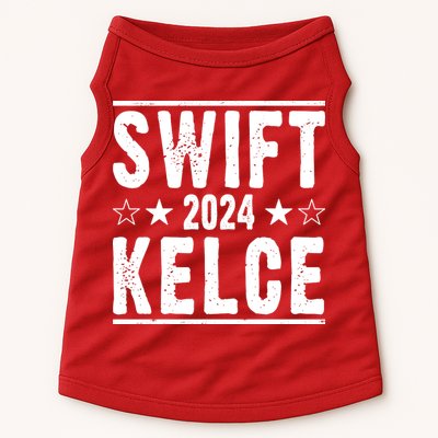 Swift Kelce 2024 Election Funny Doggie Tank