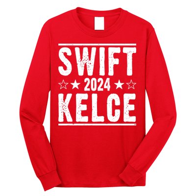 Swift Kelce 2024 Election Funny Long Sleeve Shirt