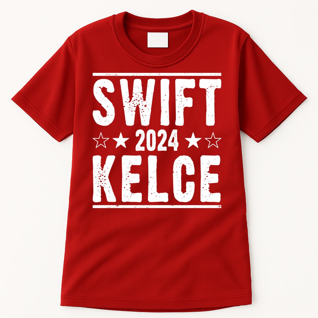 Swift Kelce 2024 Election Funny Tall T-Shirt