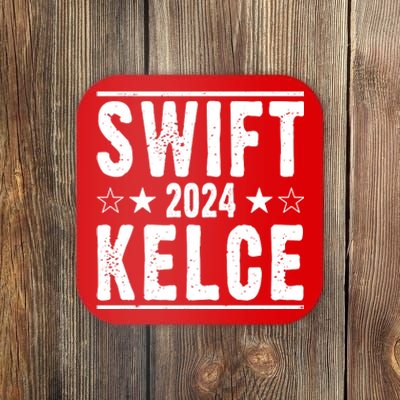 Swift Kelce 2024 Election Funny Coaster