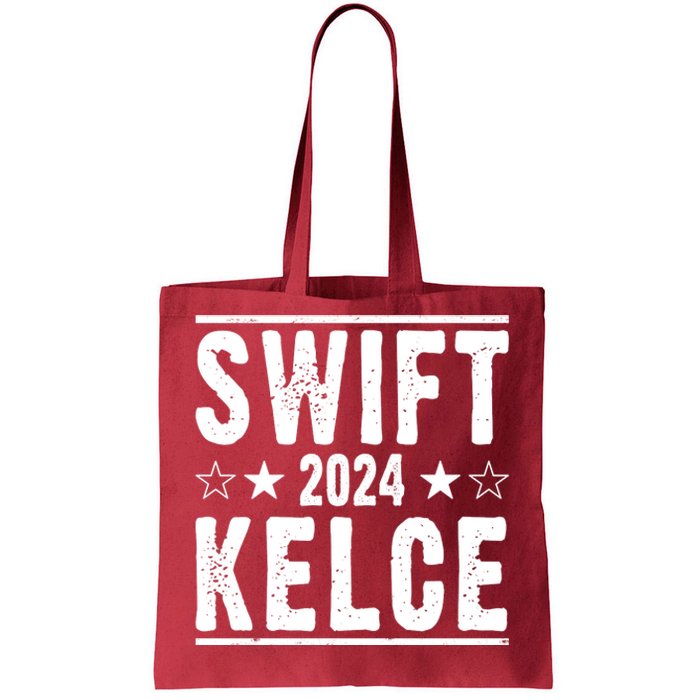 Swift Kelce 2024 Election Funny Tote Bag