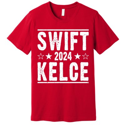 Swift Kelce 2024 Election Funny Premium T-Shirt