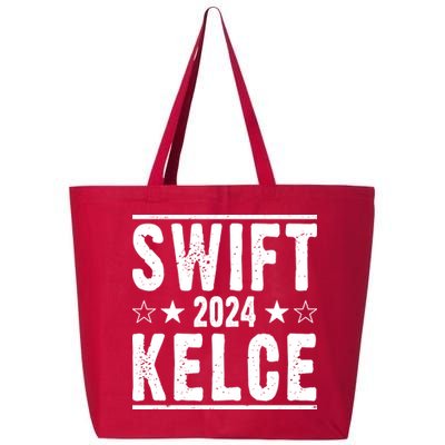 Swift Kelce 2024 Election Funny 25L Jumbo Tote