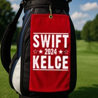 Swift Kelce 2024 Election Funny Golf Towel