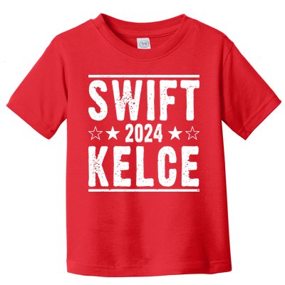 Swift Kelce 2024 Election Funny Toddler T-Shirt