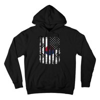 South Korean American Flag South Korea America Pride Hoodie