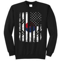 South Korean American Flag South Korea America Pride Sweatshirt