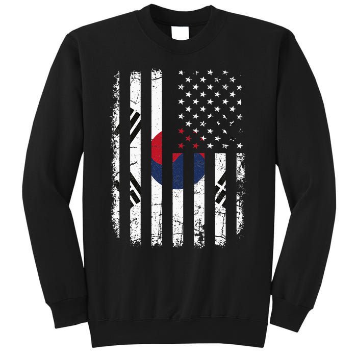 South Korean American Flag South Korea America Pride Sweatshirt