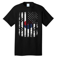 South Korean American Flag South Korea America Pride Tall T-Shirt