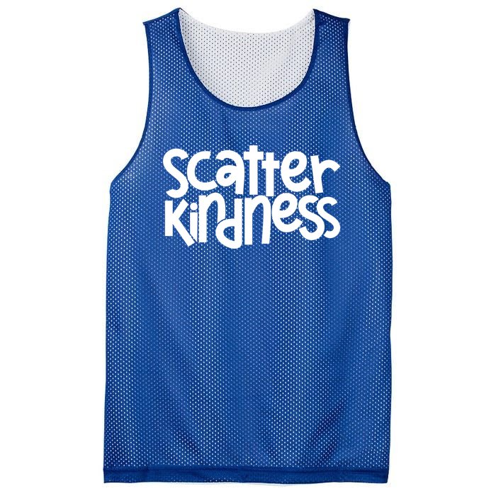 Scatter Kindness Anti Bullying Kind Orange Unity Day Meaningful Gift Mesh Reversible Basketball Jersey Tank