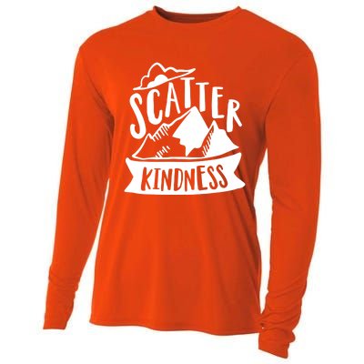 Scatter Kindness Anti Bullying Kind Week Unity Day Gift Cooling Performance Long Sleeve Crew