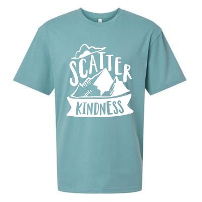 Scatter Kindness Anti Bullying Kind Week Unity Day Gift Sueded Cloud Jersey T-Shirt