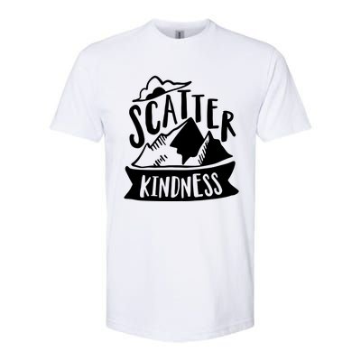 Scatter Kindness Anti Bullying Kind Week Unity Day Gift Softstyle CVC T-Shirt