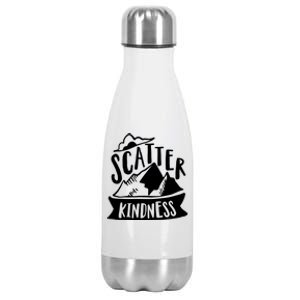 Scatter Kindness Anti Bullying Kind Week Unity Day Gift Stainless Steel Insulated Water Bottle