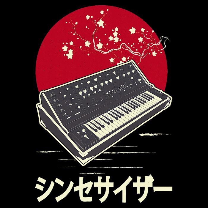 Synthesizer Keyboard Analog Modular Japanese Synth Daily Commute Backpack