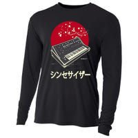 Synthesizer Keyboard Analog Modular Japanese Synth Cooling Performance Long Sleeve Crew