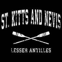 St. Kitts And Nevis Vintage Nautical Paddles Sports Oars Toddler T-Shirt
