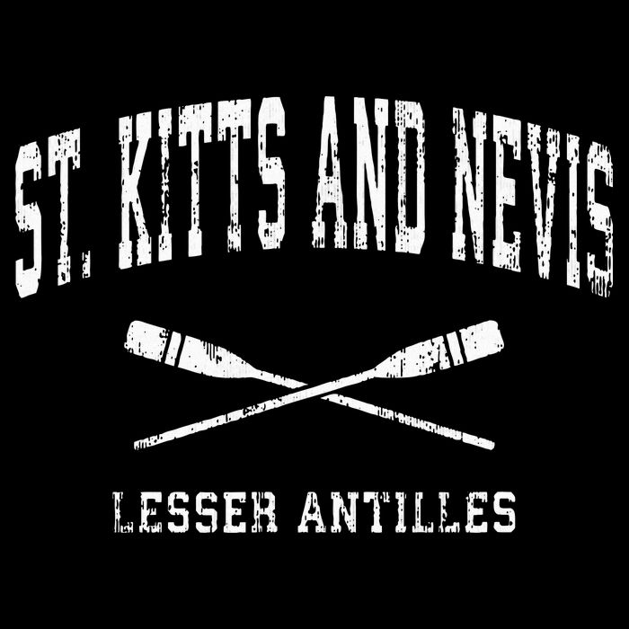 St. Kitts And Nevis Vintage Nautical Paddles Sports Oars Toddler T-Shirt
