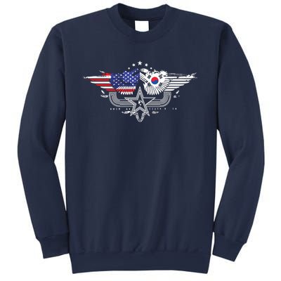 South Korean American Flag South Korea Flag Sweatshirt