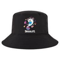 Snaxolotl Kawaii Axolotl Funny Food Lover Amphibian Pet  Cool Comfort Performance Bucket Hat