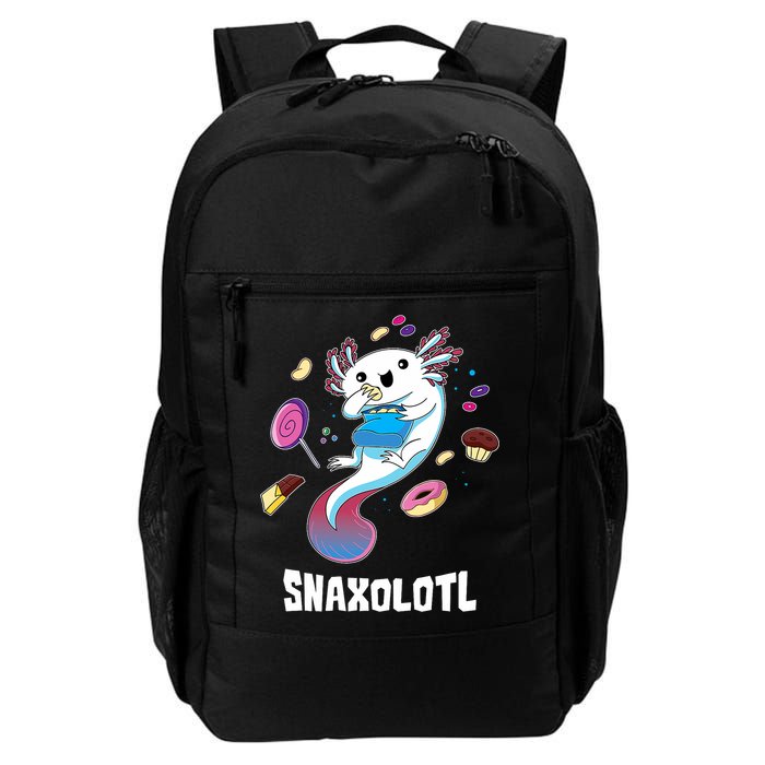 Snaxolotl Kawaii Axolotl Funny Food Lover Amphibian Pet  Backpack