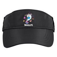 Snaxolotl Kawaii Axolotl Funny Food Lover Amphibian Pet  Adult Drive Performance Visor