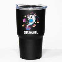 Snaxolotl Kawaii Axolotl Funny Food Lover Amphibian Pet  Tumbler