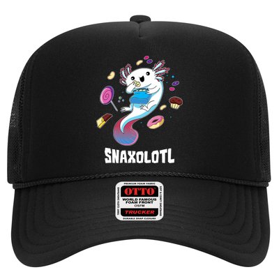 Snaxolotl Kawaii Axolotl Funny Food Lover Amphibian Pet  Hat