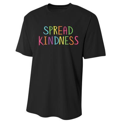 Spread Kindness Anti Bully Bullying Prevention Awareness Performance Sprint T-Shirt