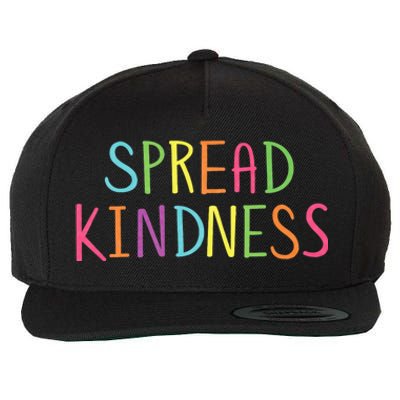 Spread Kindness Anti Bully Bullying Prevention Awareness Wool Snapback Cap