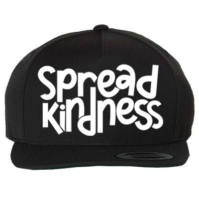 Spread Kindness Anti Bullying Kind Week Unity Day Gift Wool Snapback Cap