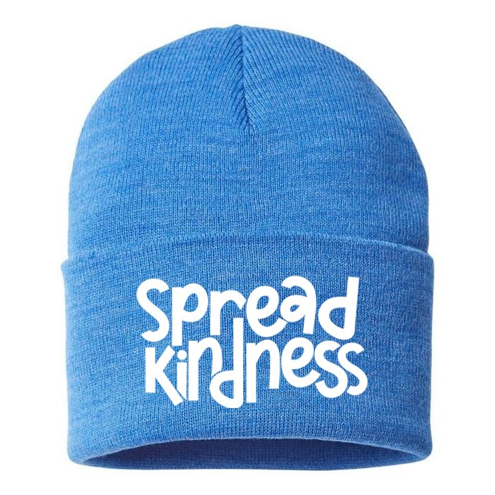 Spread Kindness Anti Bullying Kind Week Unity Day Gift Sustainable Knit Beanie