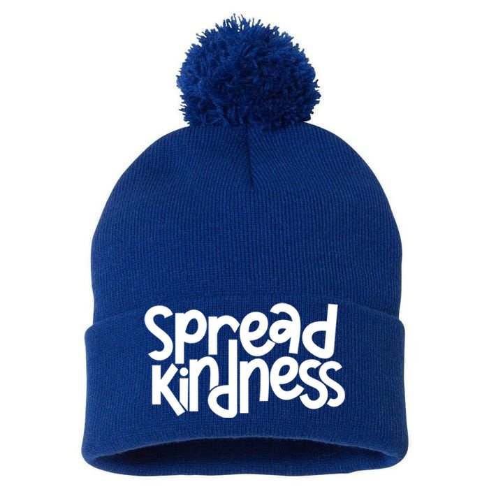 Spread Kindness Anti Bullying Kind Week Unity Day Gift Pom Pom 12in Knit Beanie