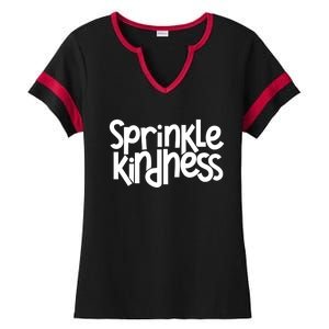 Sprinkle Kindness Anti Bullying Kind Orange Unity Day Cute Gift Ladies Halftime Notch Neck Tee