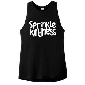 Sprinkle Kindness Anti Bullying Kind Orange Unity Day Cute Gift Ladies PosiCharge Tri-Blend Wicking Tank