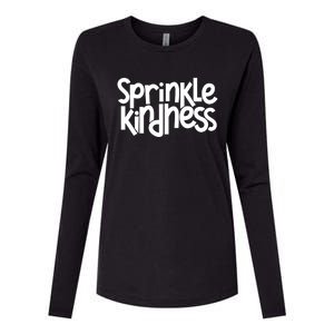 Sprinkle Kindness Anti Bullying Kind Orange Unity Day Cute Gift Womens Cotton Relaxed Long Sleeve T-Shirt