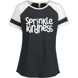 Sprinkle Kindness Anti Bullying Kind Orange Unity Day Cute Gift Enza Ladies Jersey Colorblock Tee