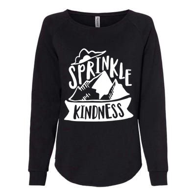 Sprinkle Kindness Anti Bullying Kind Week Unity Day Funny Gift Womens California Wash Sweatshirt