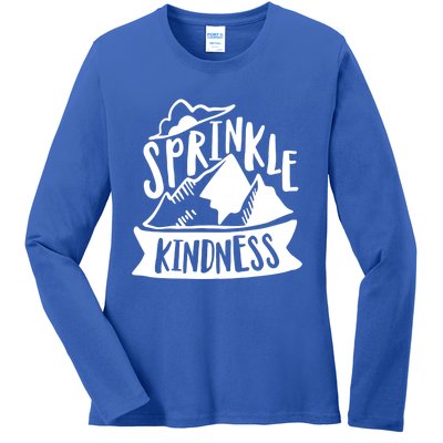 Sprinkle Kindness Anti Bullying Kind Week Unity Day Funny Gift Ladies Long Sleeve Shirt