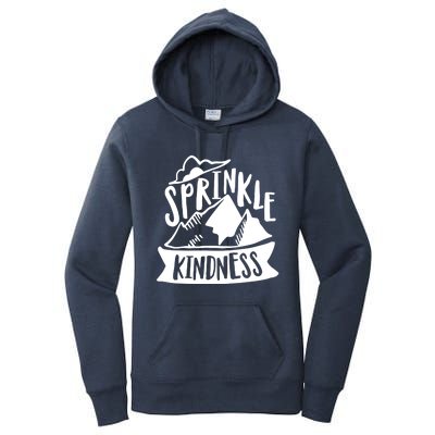 Sprinkle Kindness Anti Bullying Kind Week Unity Day Funny Gift Women's Pullover Hoodie