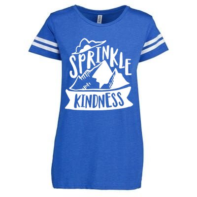 Sprinkle Kindness Anti Bullying Kind Week Unity Day Funny Gift Enza Ladies Jersey Football T-Shirt