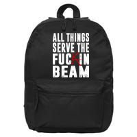 Stephen King All Things Serve The Fuckin Beam 16 in Basic Backpack
