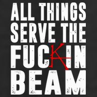 Stephen King All Things Serve The Fuckin Beam 25L Jumbo Tote