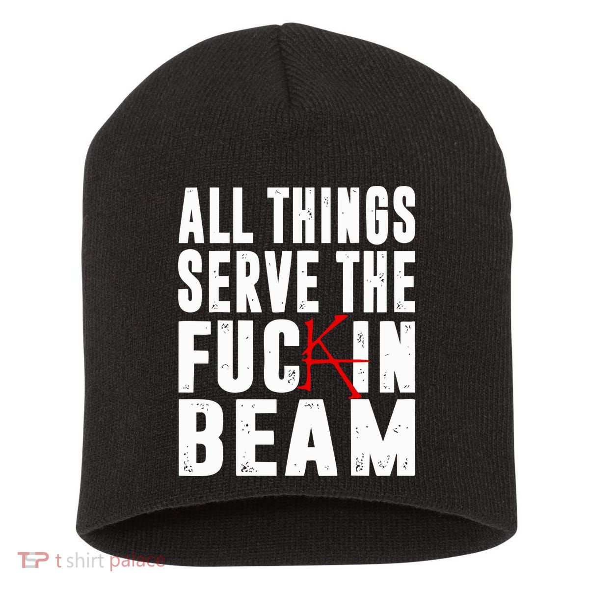 Stephen King All Things Serve The Fuckin Beam Short Acrylic Beanie