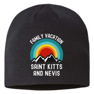 Saint Kitts And Nevis Family Vacation Matching Outfit Sustainable Beanie