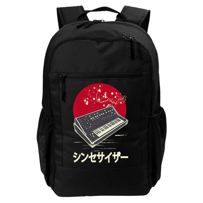 Synthesizer Keyboard Analog Modular Japanese Synth Daily Commute Backpack