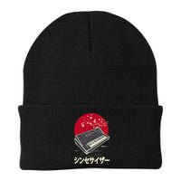 Synthesizer Keyboard Analog Modular Japanese Synth Knit Cap Winter Beanie