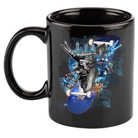 Skateboard Collage 11oz C Handle Ceramic Mug